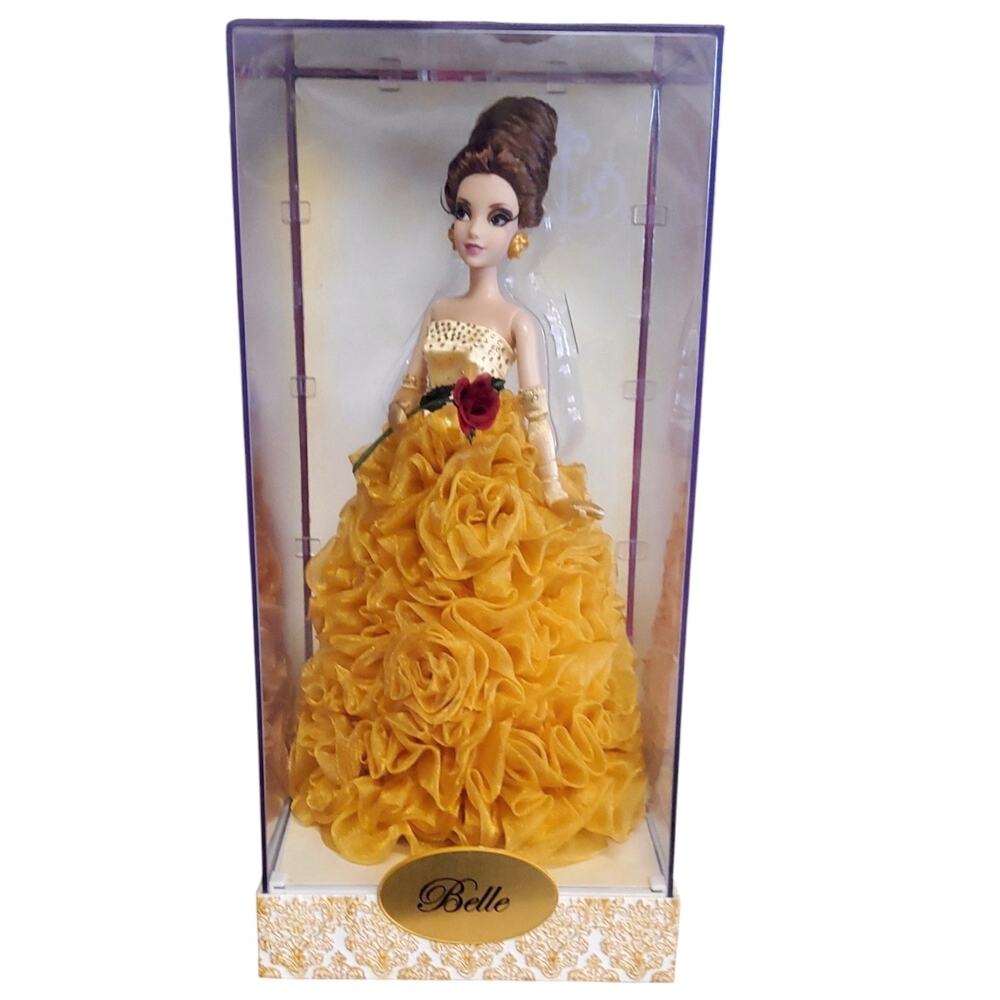 Disney Princess Beauty & The Beast Doll Designer Collection Belle Limited Ed Box